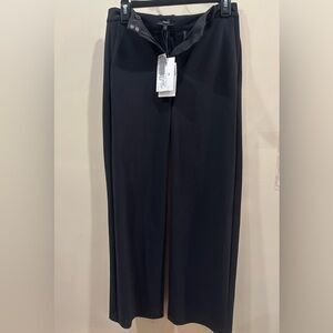 Theory Charcoal High-Waist Trousers